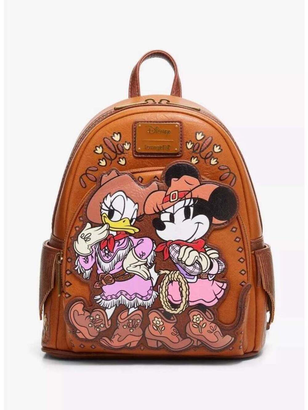 Loungefly Disney Minnie & Daisy Cowgirl Mini Backpack